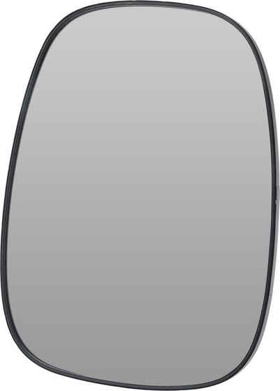Koopman Wandspiegel Schwarz (1-St), Spiegel, Dekorativ, Glas, Praktisch, Kosmetikspiegel
