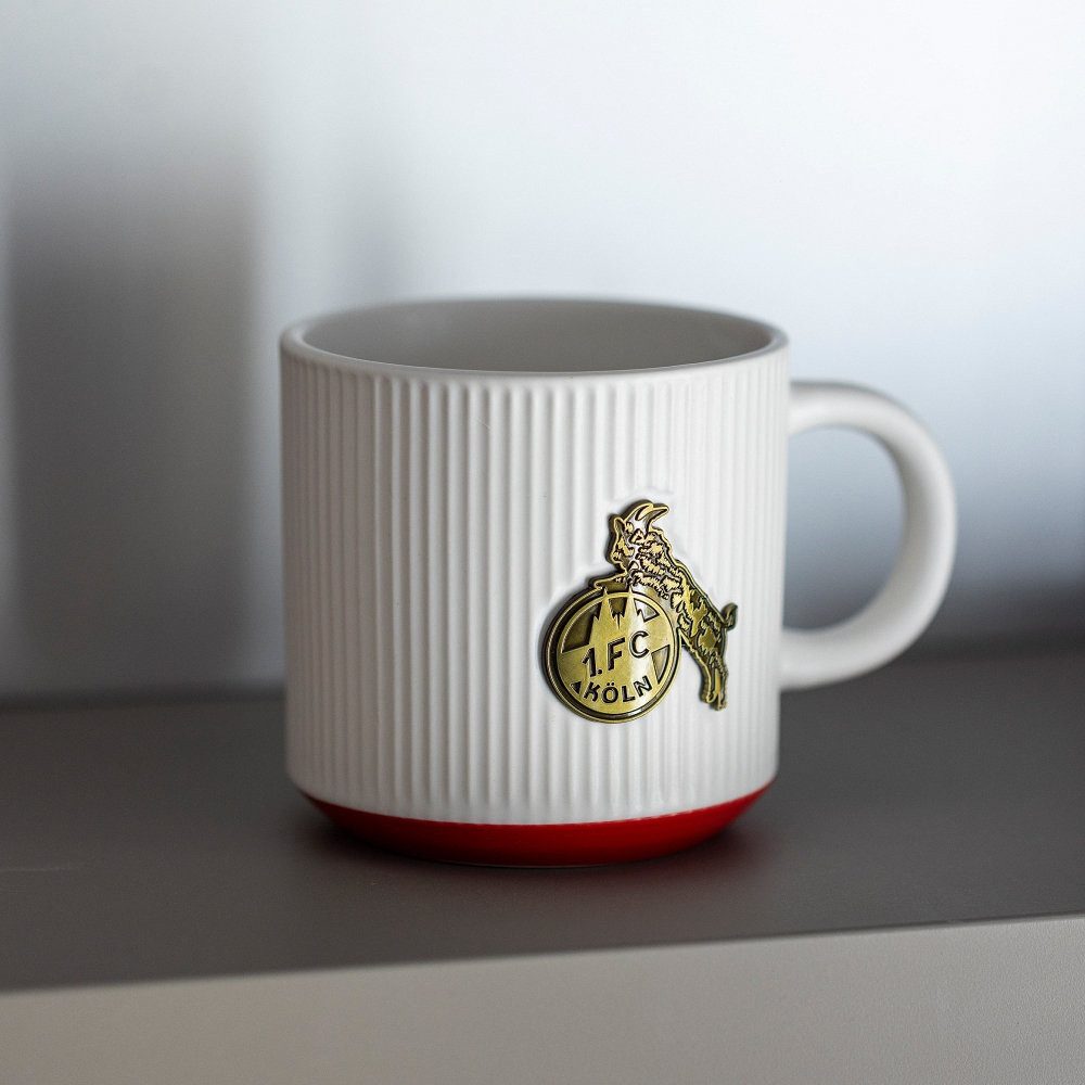 1. FC Köln Becher Tasse Platine Retro