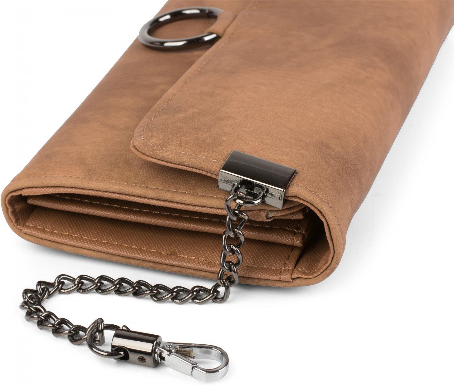 styleBREAKER Geldbörse Geldbörse mit Ring und Kette (1-tlg)