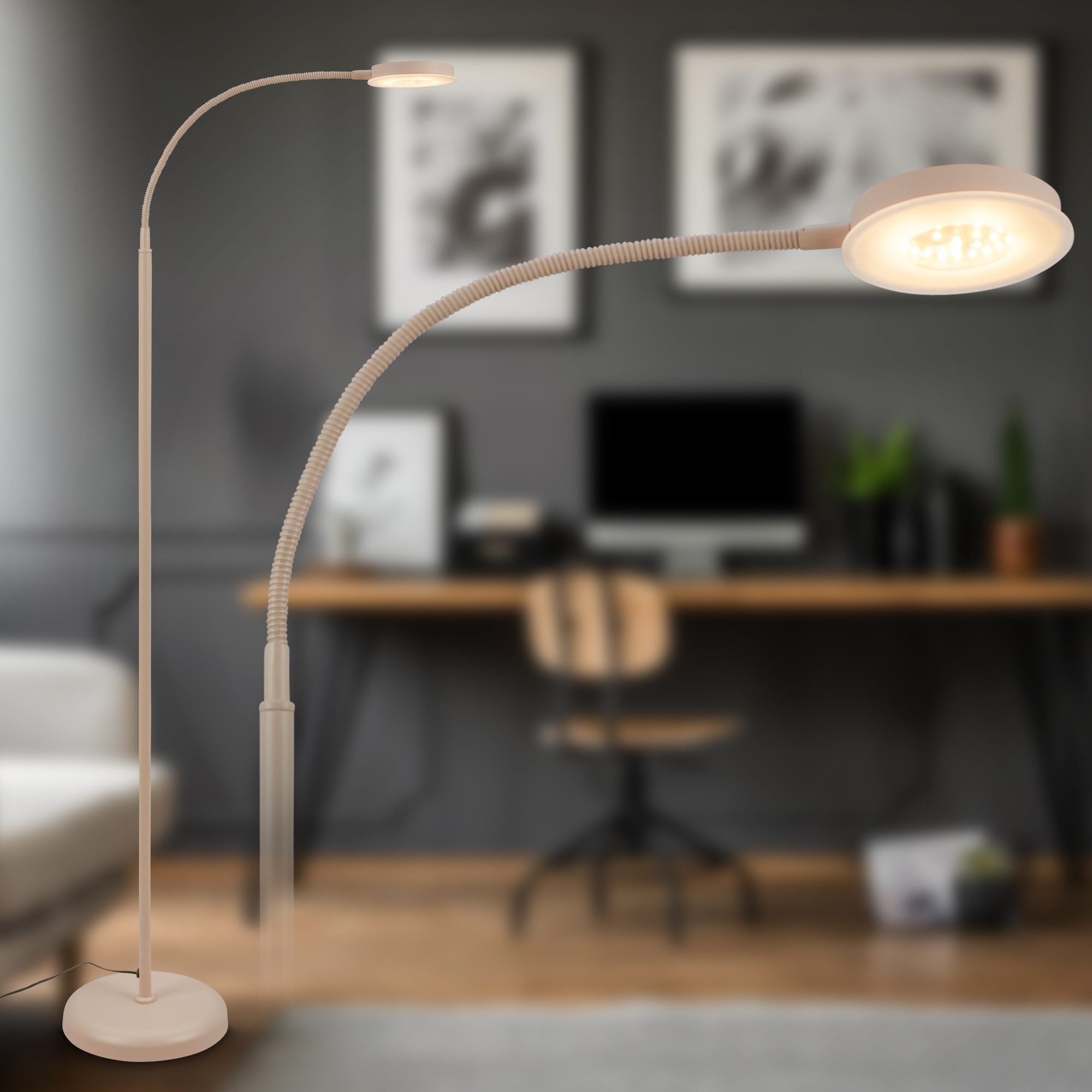 Briloner Leuchten Stehlampe MEGG, LED fest günstig online kaufen