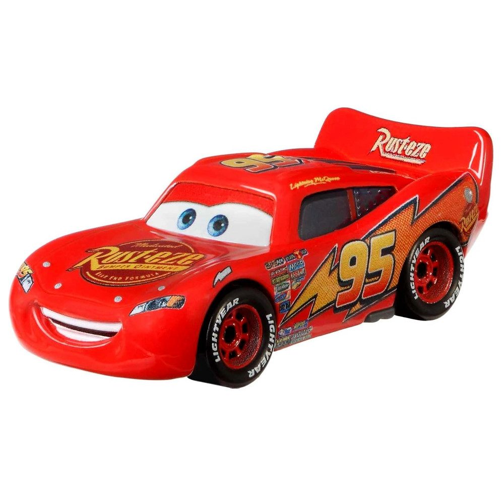 Disney Cars Spielzeug-Rennwagen Flash Lightning McQueen FLM26 Disney Cars Die-Cast 1:55 Mattel Auto