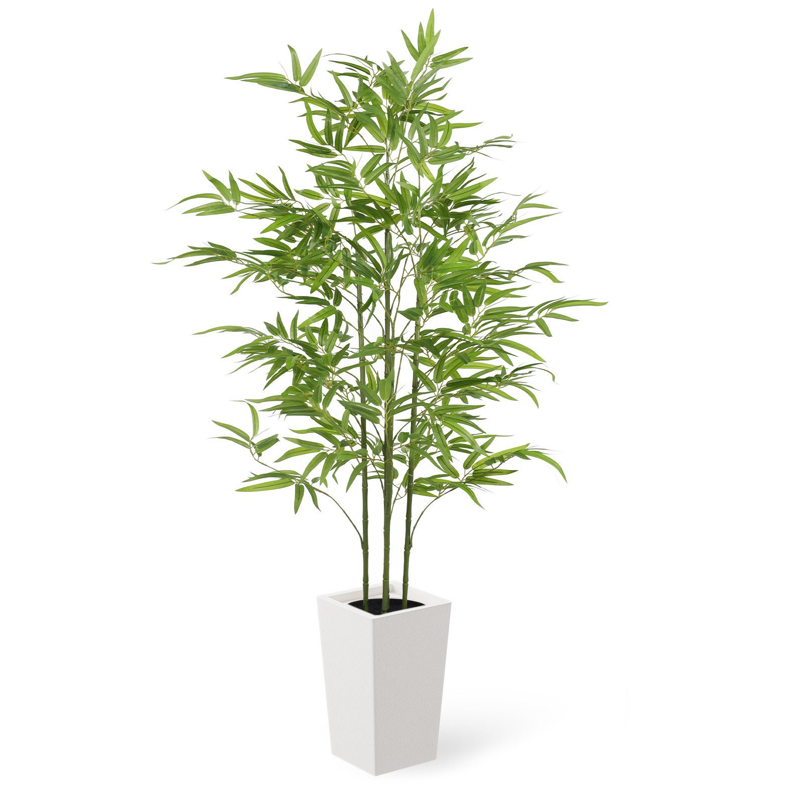 Kunstpflanze Künstliche Pflanzen Dracaena/ Ficus/ Bambus/ günstig online kaufen