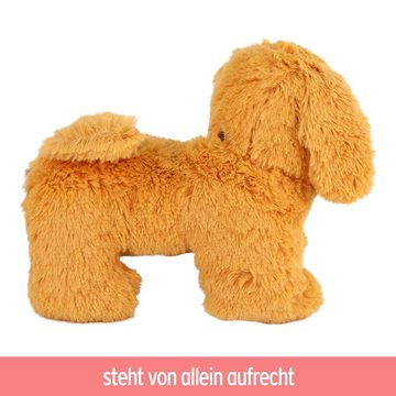 BEMIRO Tierkuscheltier Kuscheltier Hund Welpe 6fach sortiert - ca. 23 cm