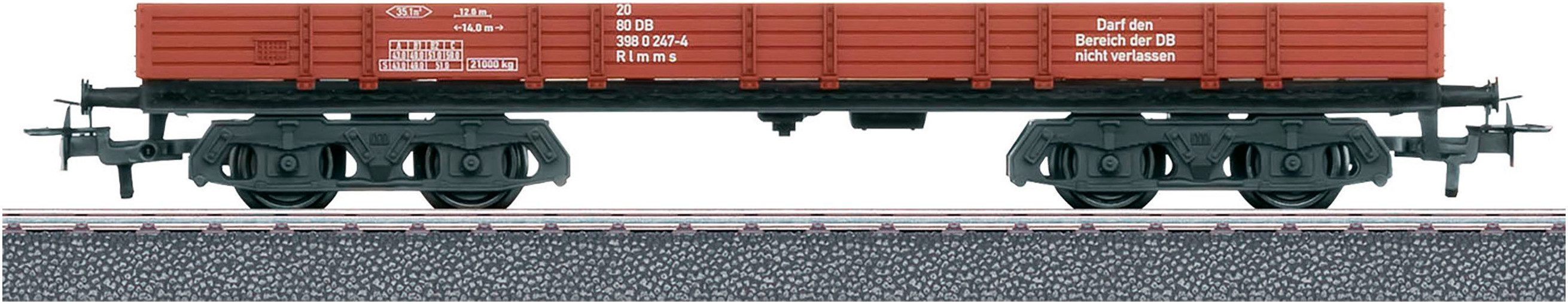 Märklin Güterwagen Märklin Start up - Niederbordwagen - 4473, Spur H0, Made in Europe