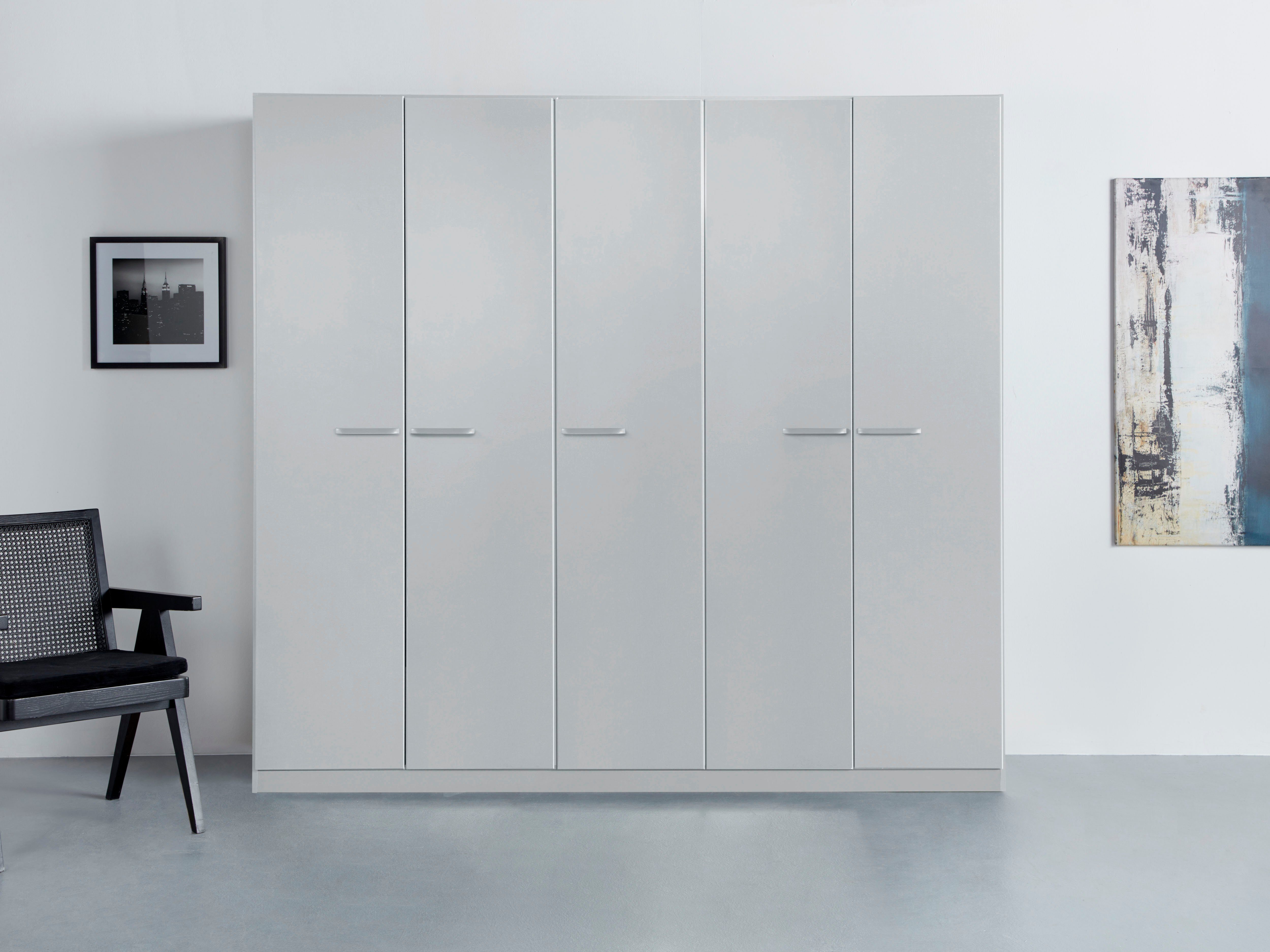 Drehtürenschrank Kleiderschrank Schrank Garderobe TOPSELLER OTELI inkl. Inneneinteilung