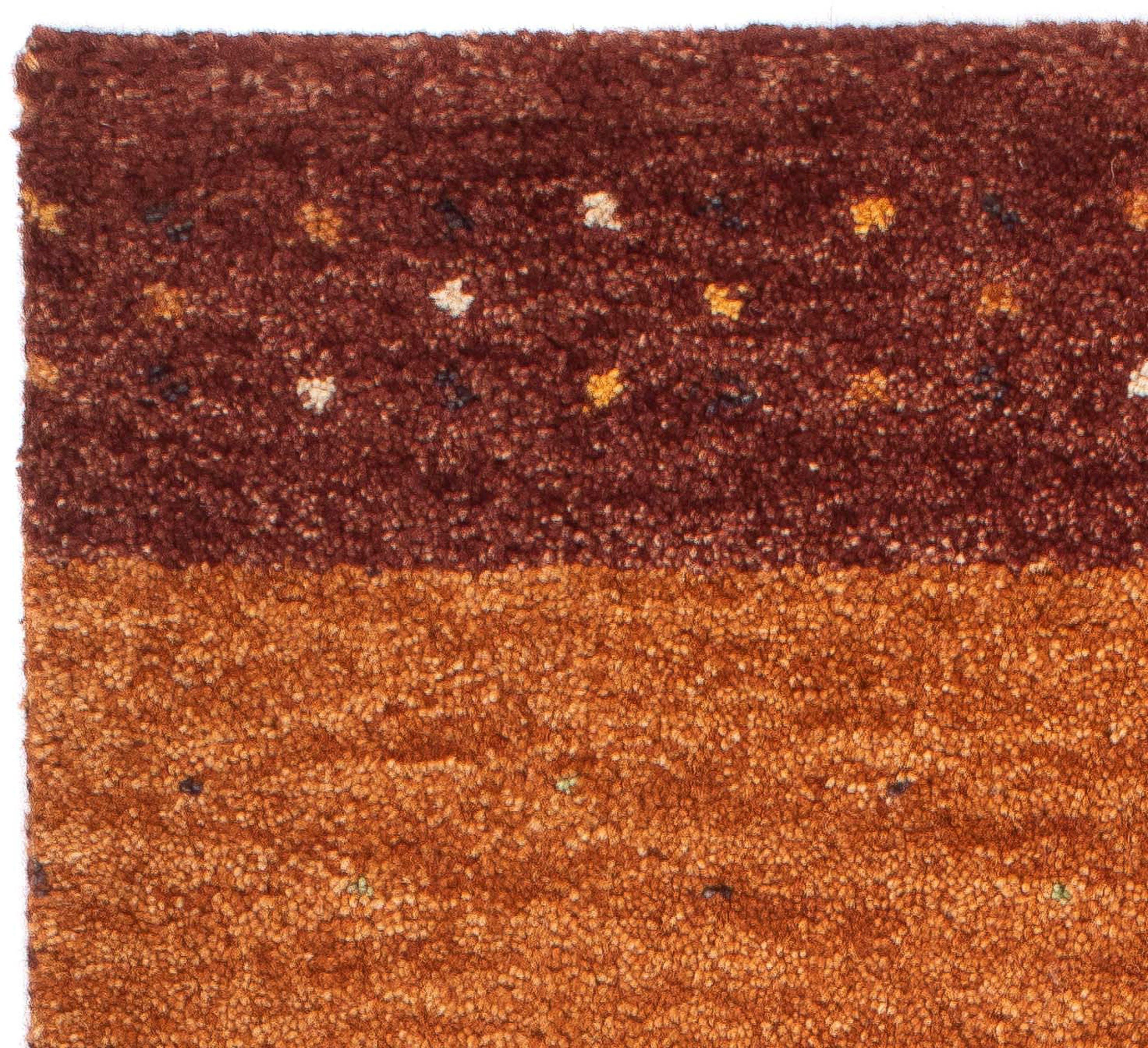 - Wollteppich mm, - Gabbeh Indus Wohnzimmer, mehrfarbig, - rechteckig, x 110 Handgeknüpft, 18 Höhe: 60 mit Einzelstück cm Zertifikat morgenland,