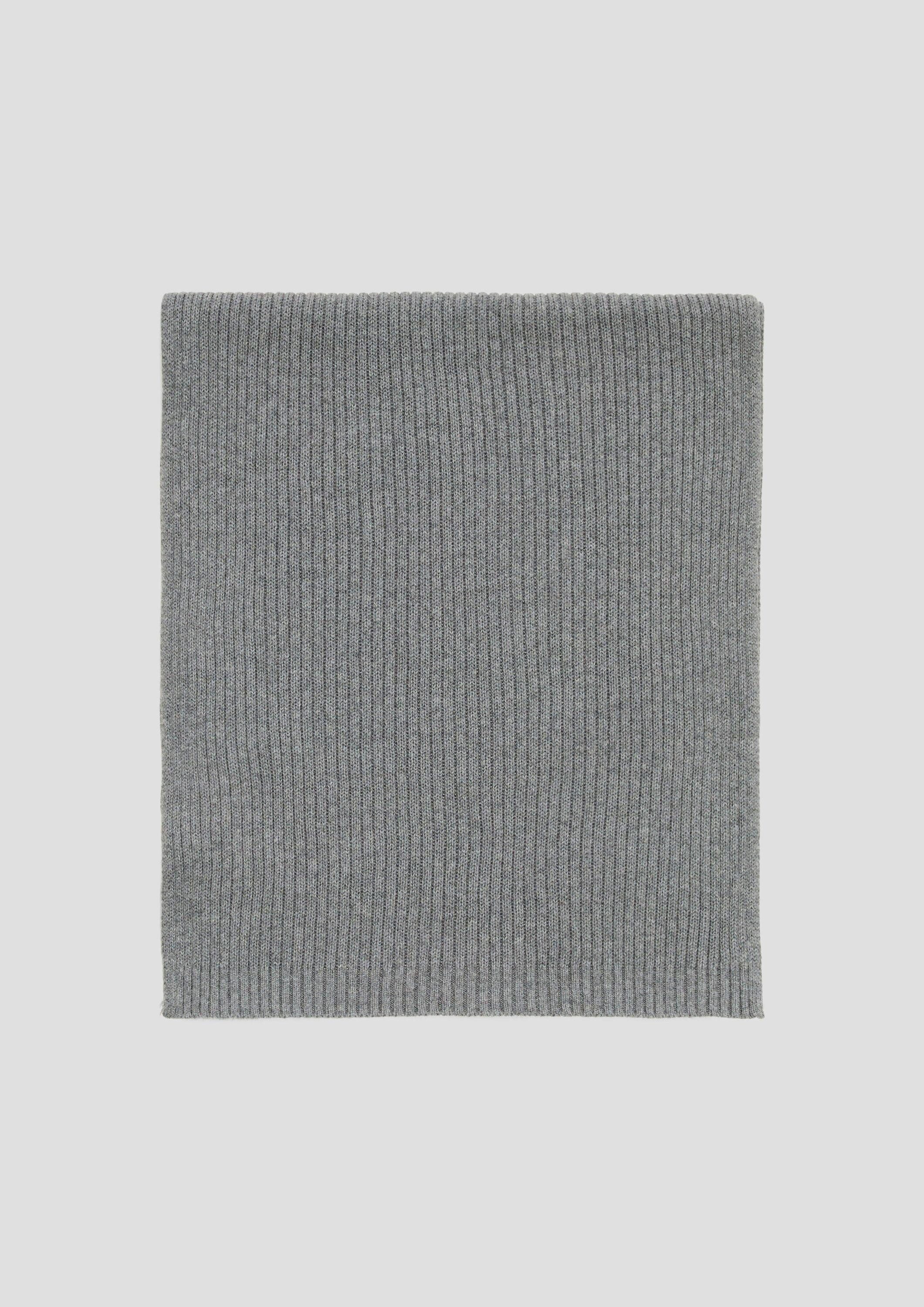 s.Oliver Schal Tuch, Strickschal aus Baumwolle