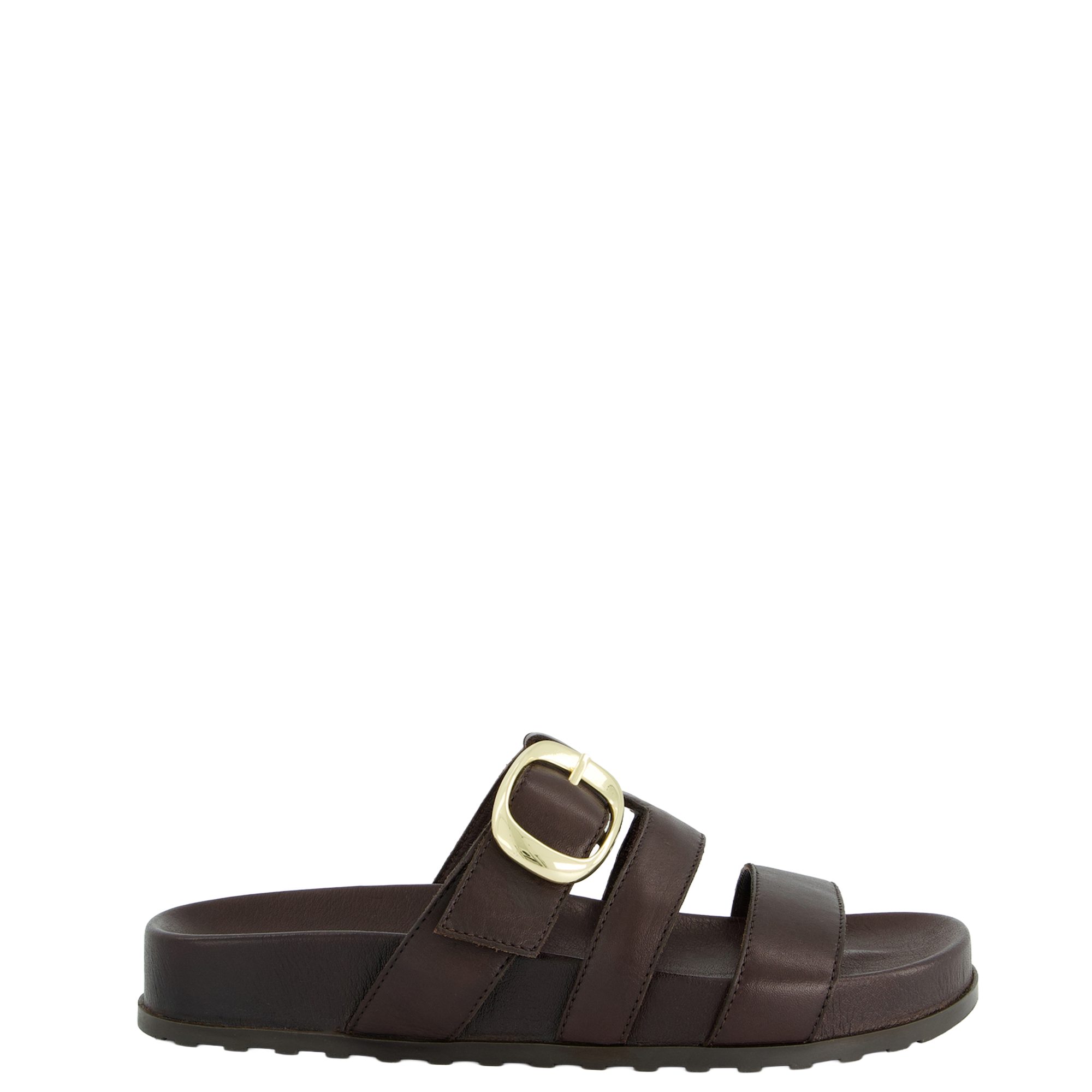 Paul Green Paul Green 6171-029, Sandaletten, Dunkelbraun/ Espresso, Damen Sandalette