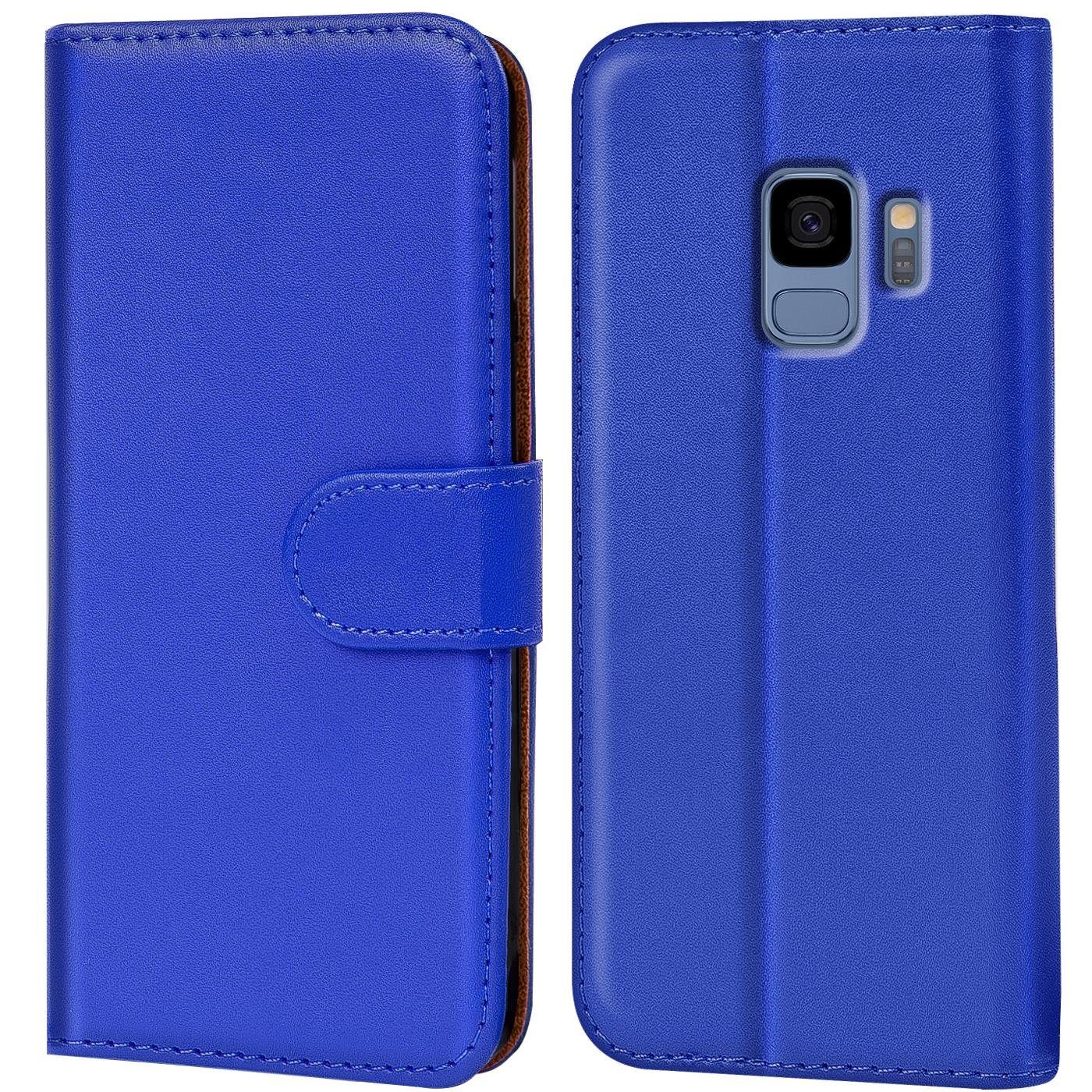 CoolGadget Handyhülle Book Case Handy Tasche für Samsung Galaxy S9 5,8 Zoll, Hülle Klapphülle Flip Cover für Samsung S9 Schutzhülle stoßfest