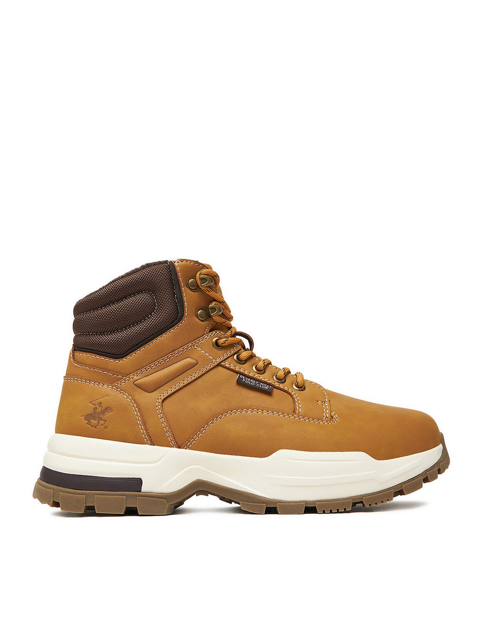 BEVERLY HILLS POLO CLUB Beverly Hills Polo Club Herrenschuhe Brown CEO-V5-OSCAR Schnürstiefel