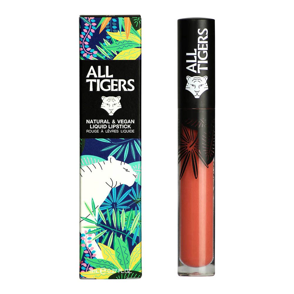 ALL TIGERS Lippenstift Liquid Lipstick - 682 Peach 8ml