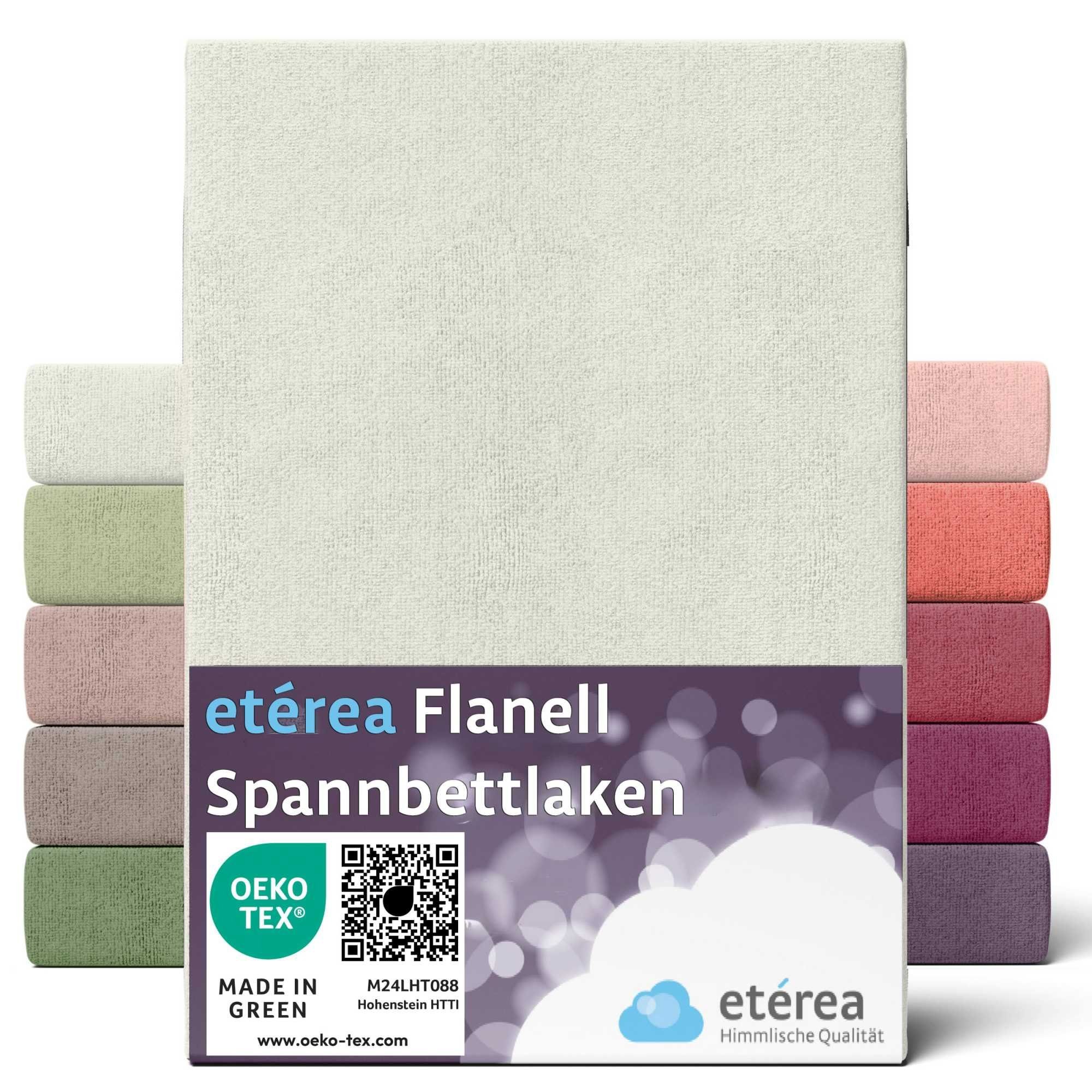 etérea Himmlische Qualität Spannbettlaken Flanell Spannbetttuch günstig online kaufen