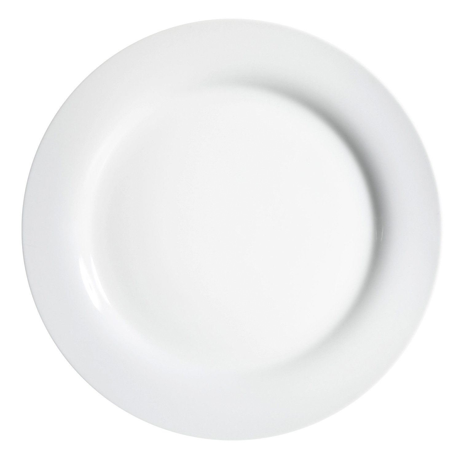casa NOVA Тарелка обеденная HUAN, Ø 27 cm, Weiß, Porzellan, (1 St), Spülmaschinengeeignet