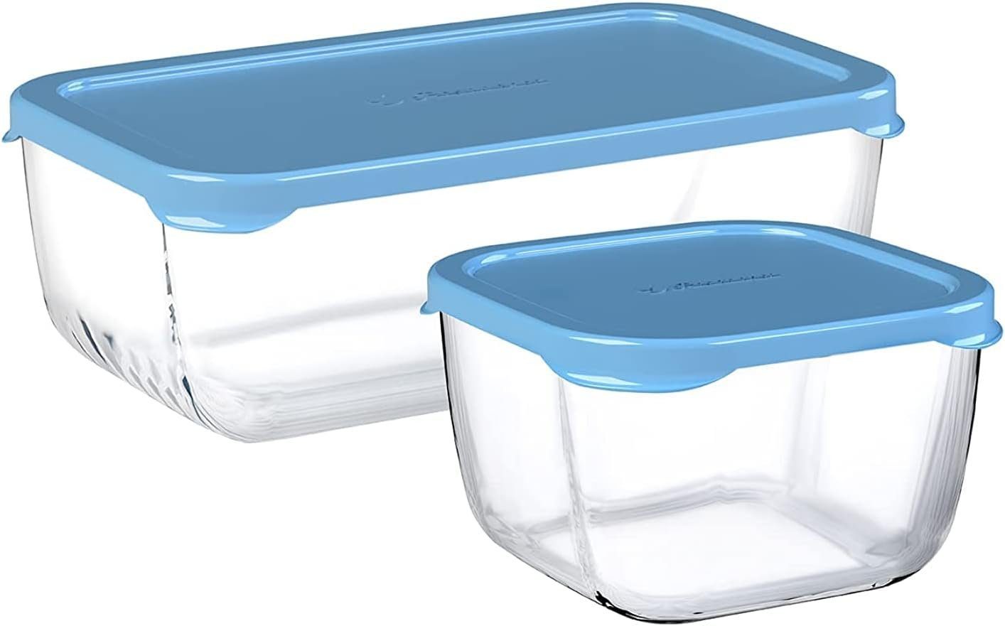 Vorratsglas Snow Box Aufbewahrungsset Deckel, 3 Stück - 1200ml + 275cc + 275cc