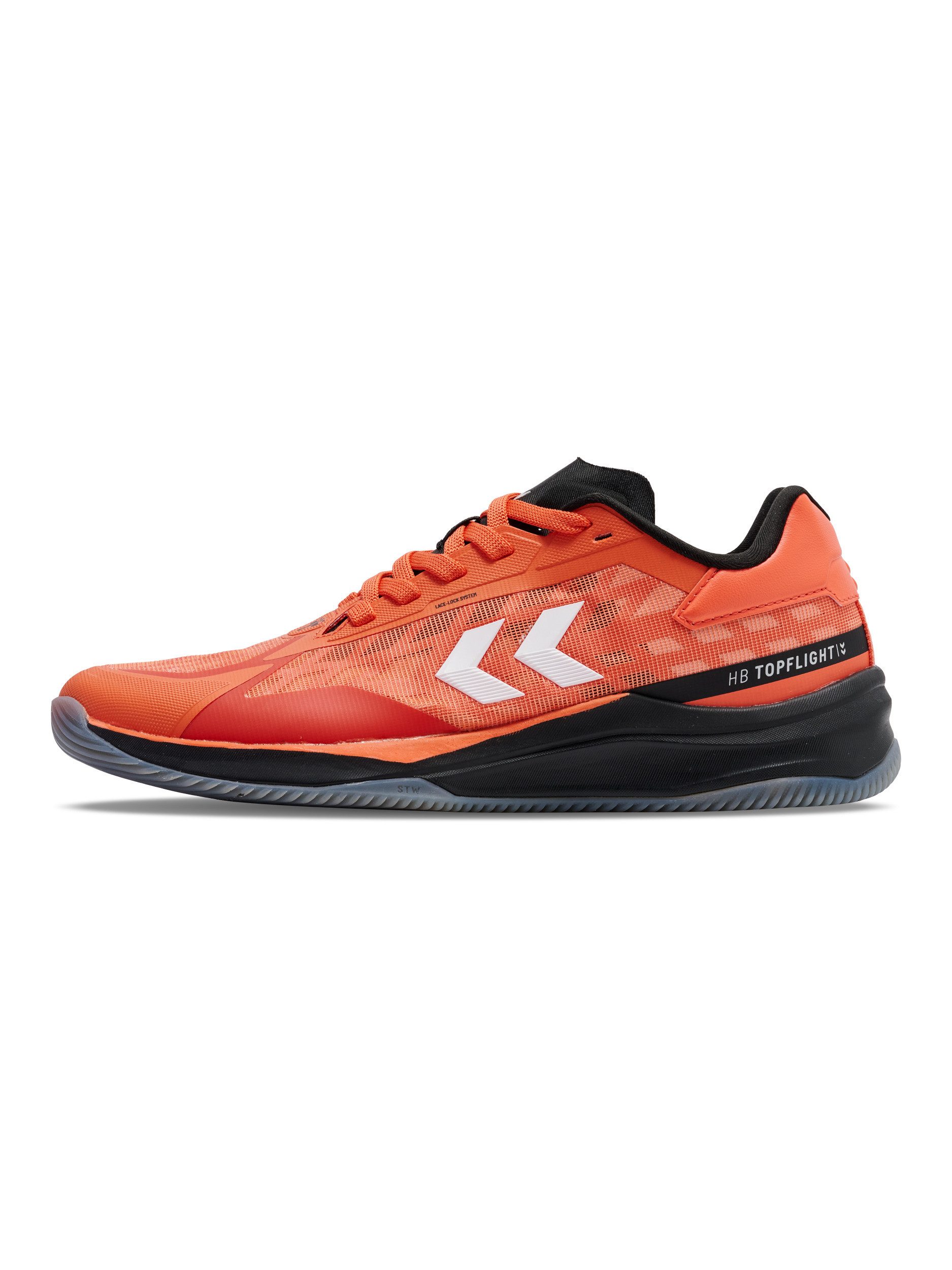 hummel HB TOPFLIGHT PRO BLACK/ORANGE Handballschuh