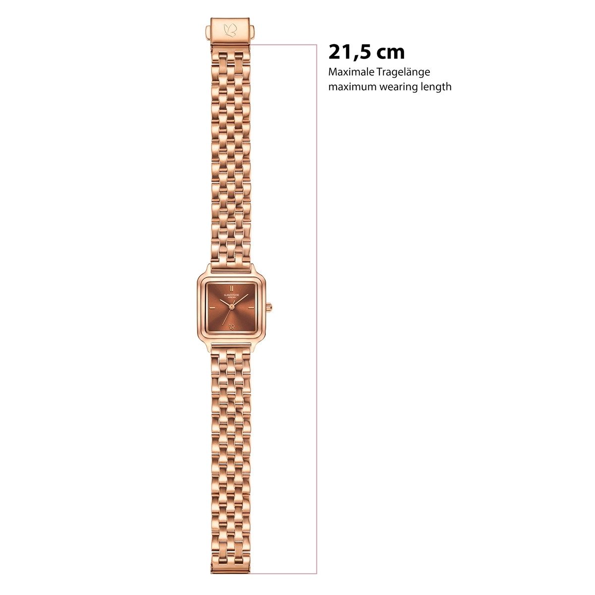 Glanzstücke München Quarzuhr roségold