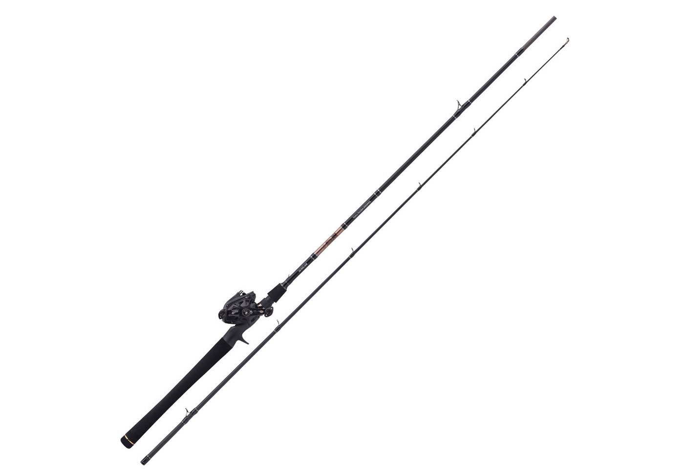 Balzer Baitcasterrute, (2-tlg), Balzer MK Adventure Zander/Hecht 2.10m 30-65g Baitcast-Kombo