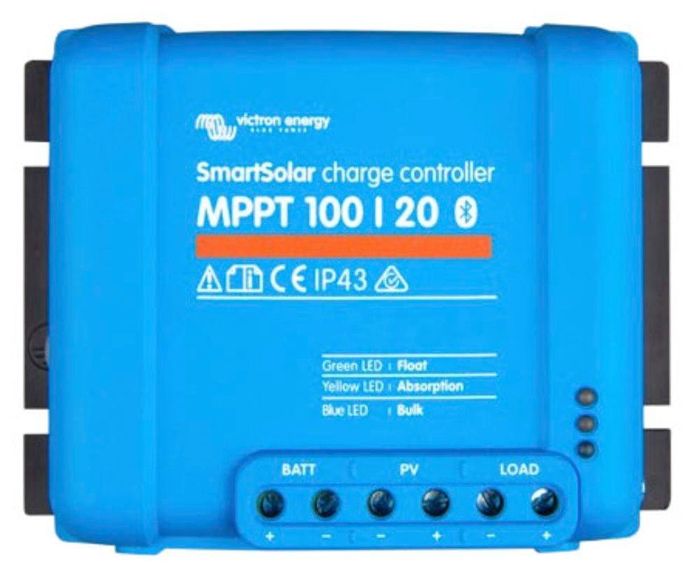 Victron Energy Солнечный контроллер заряда MPPT Victron SmartSolar 100/20 bis 48V, Leistung maximal in Watt: 290 / 580 / 1160