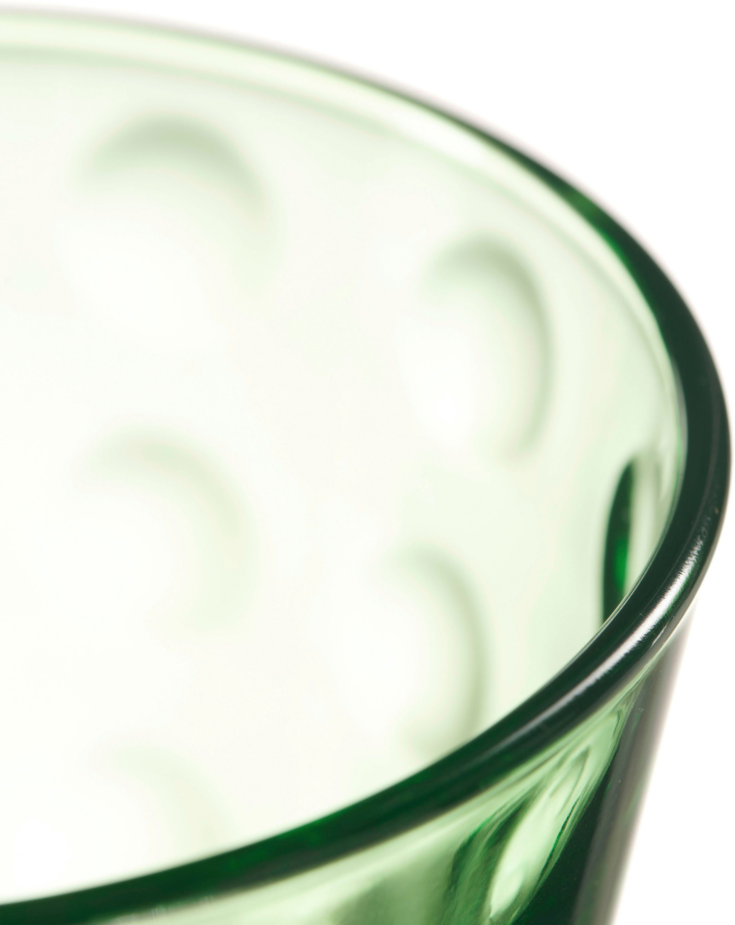 LEONARDO Gläser-Set OPTIC, 6-tlg., Glas, 215 ml, 6-teilig