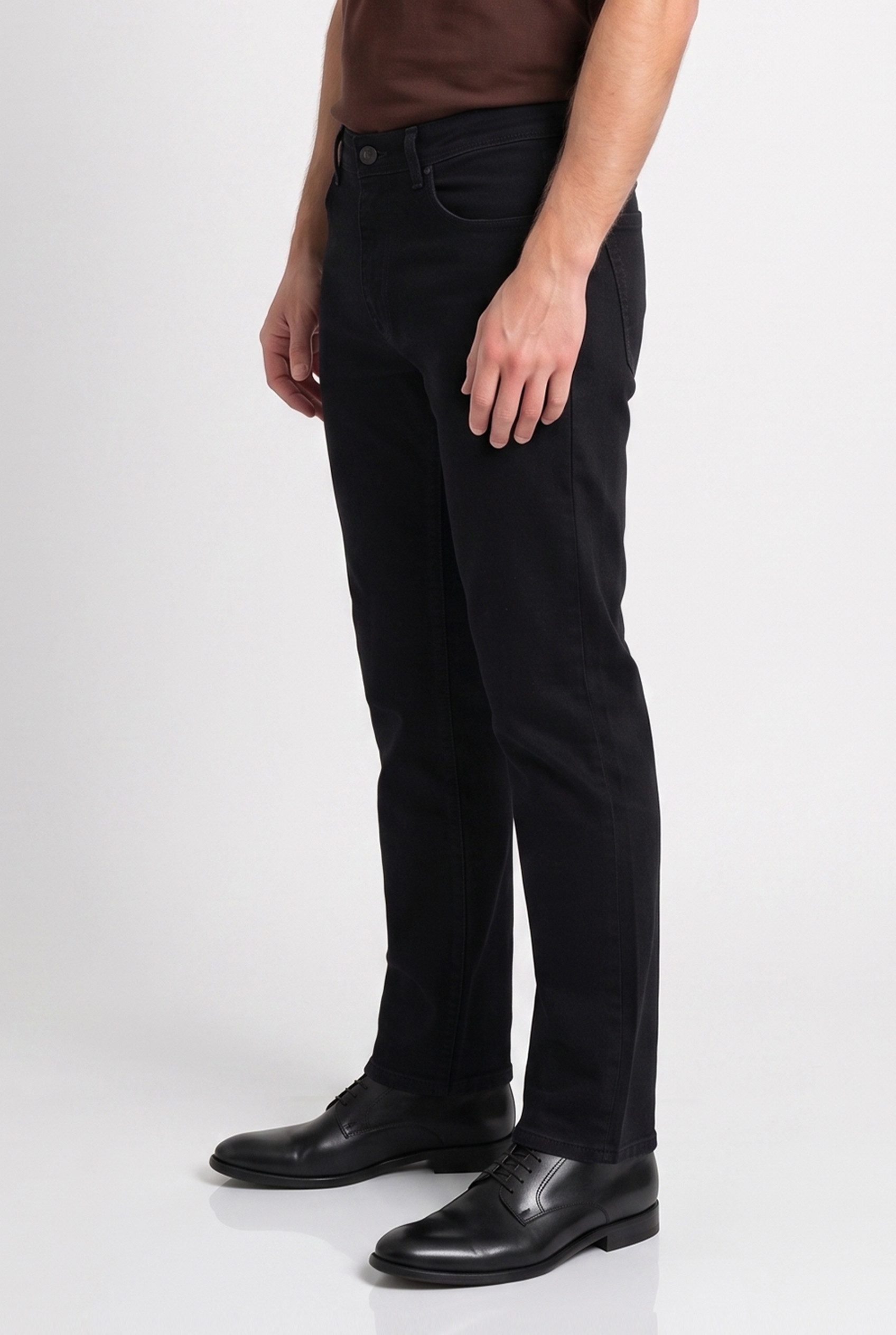 BlauerHafen Regular-fit-Jeans Herren Straight Fit Jeans Stretch Bequeme mit Slim Passform Super Flex