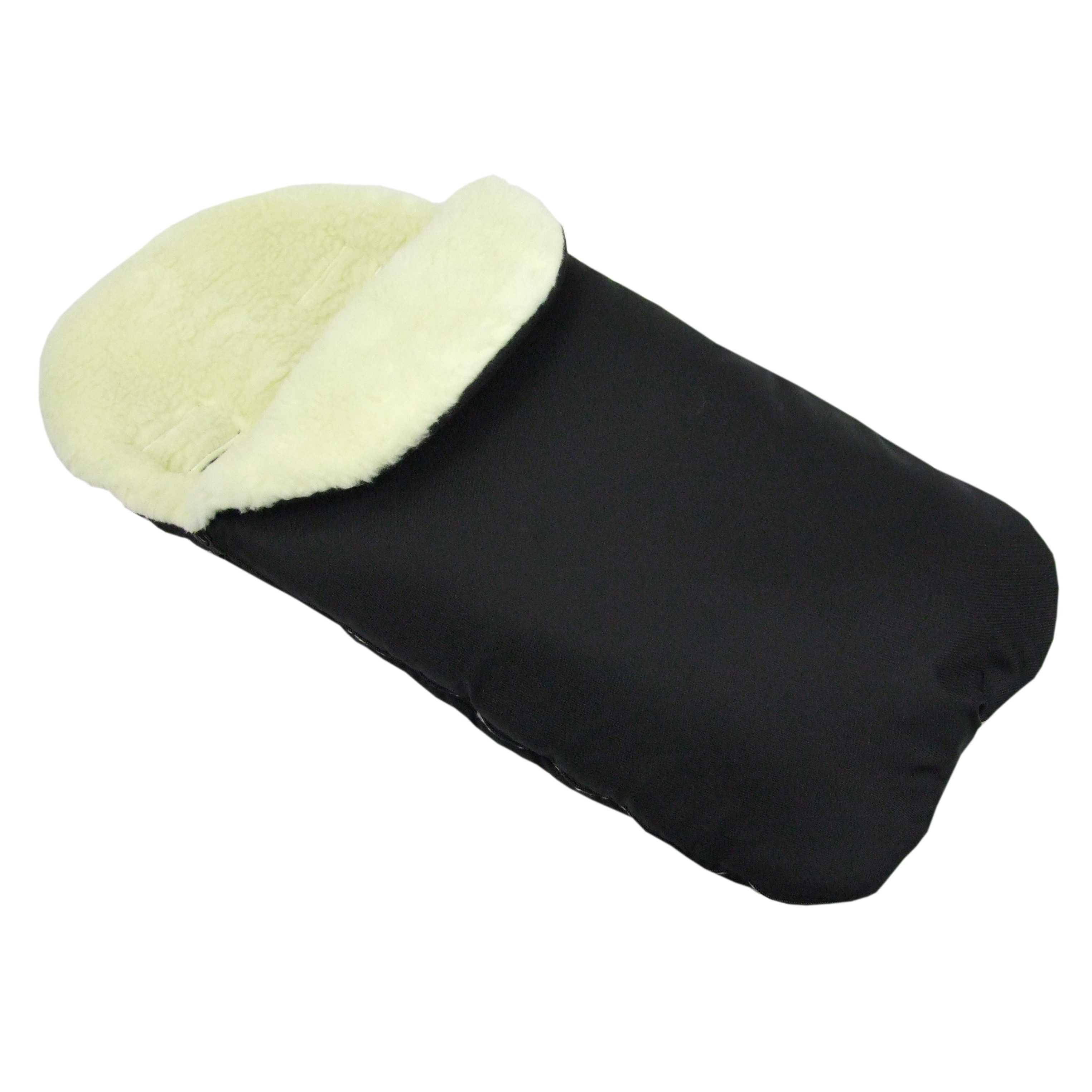 BambiniWelt by Rafael K. Fußsack Winterfußsack Fußsack für Babyschalen universal mit Lammwolle