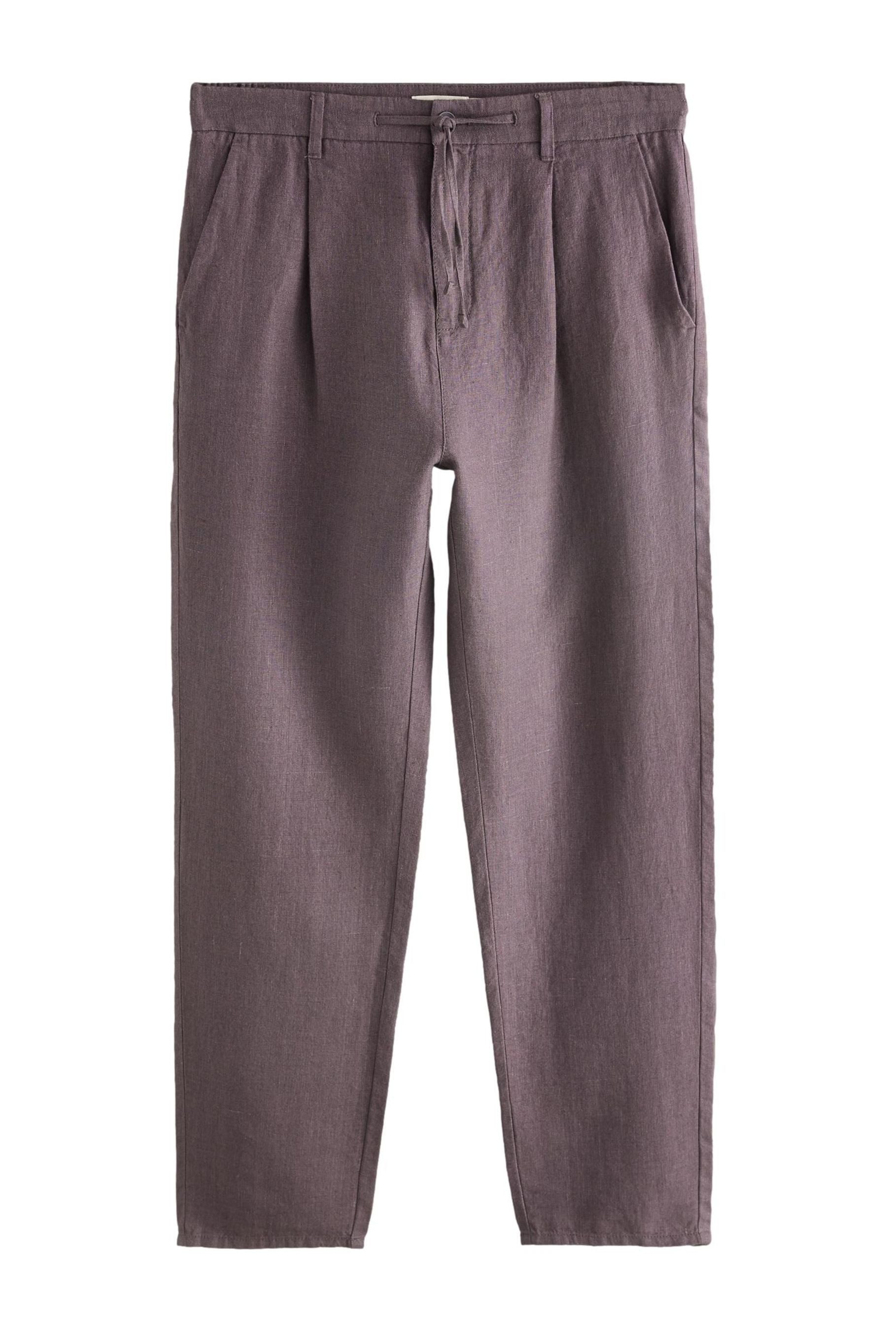 Bundfaltenhose Signature Regular Fit Chinohose mit konischem Bein