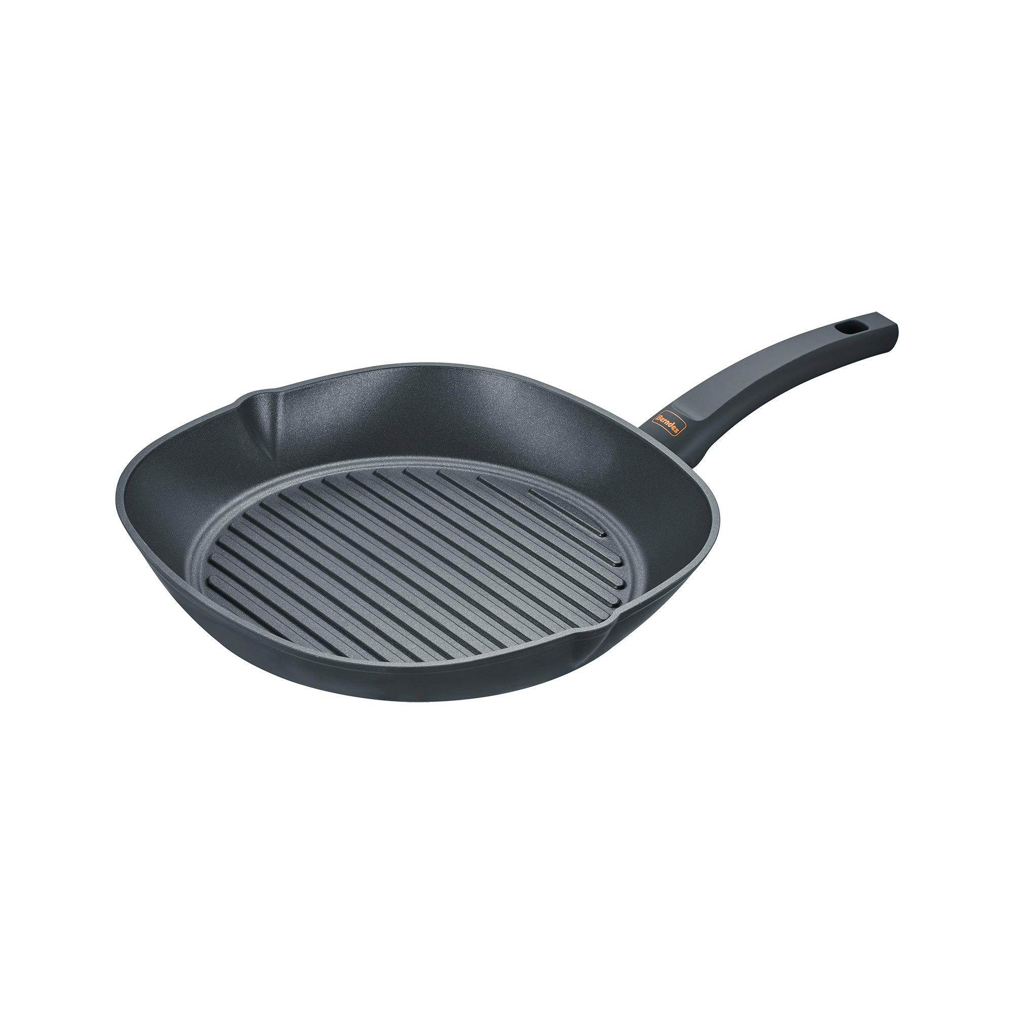 Berndes Grillpfanne 28 cm, Aluminium, schwarz - Special+, Aluminium