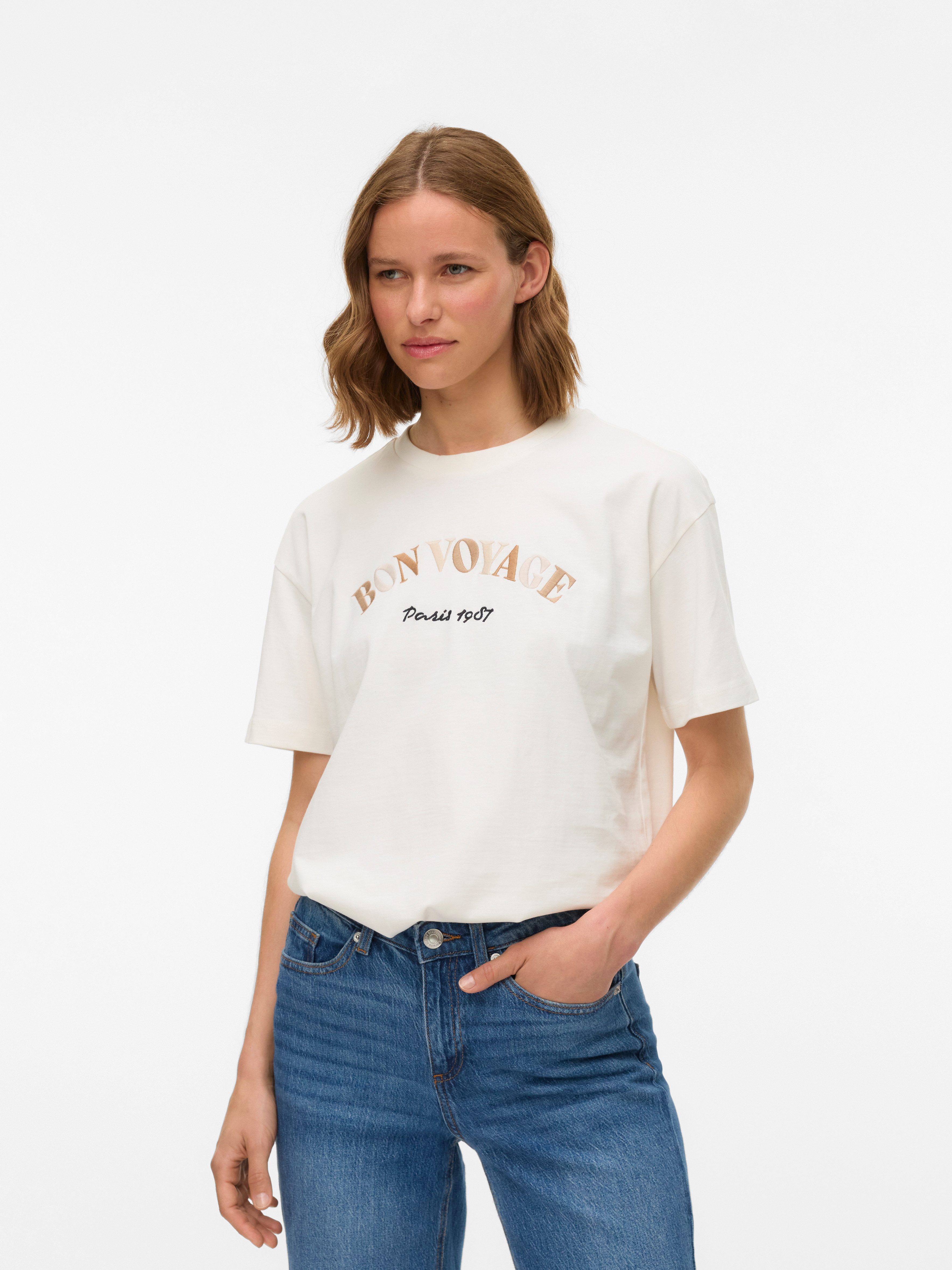 Vero Moda Kurzarmshirt VMSARA MIA SS günstig online kaufen