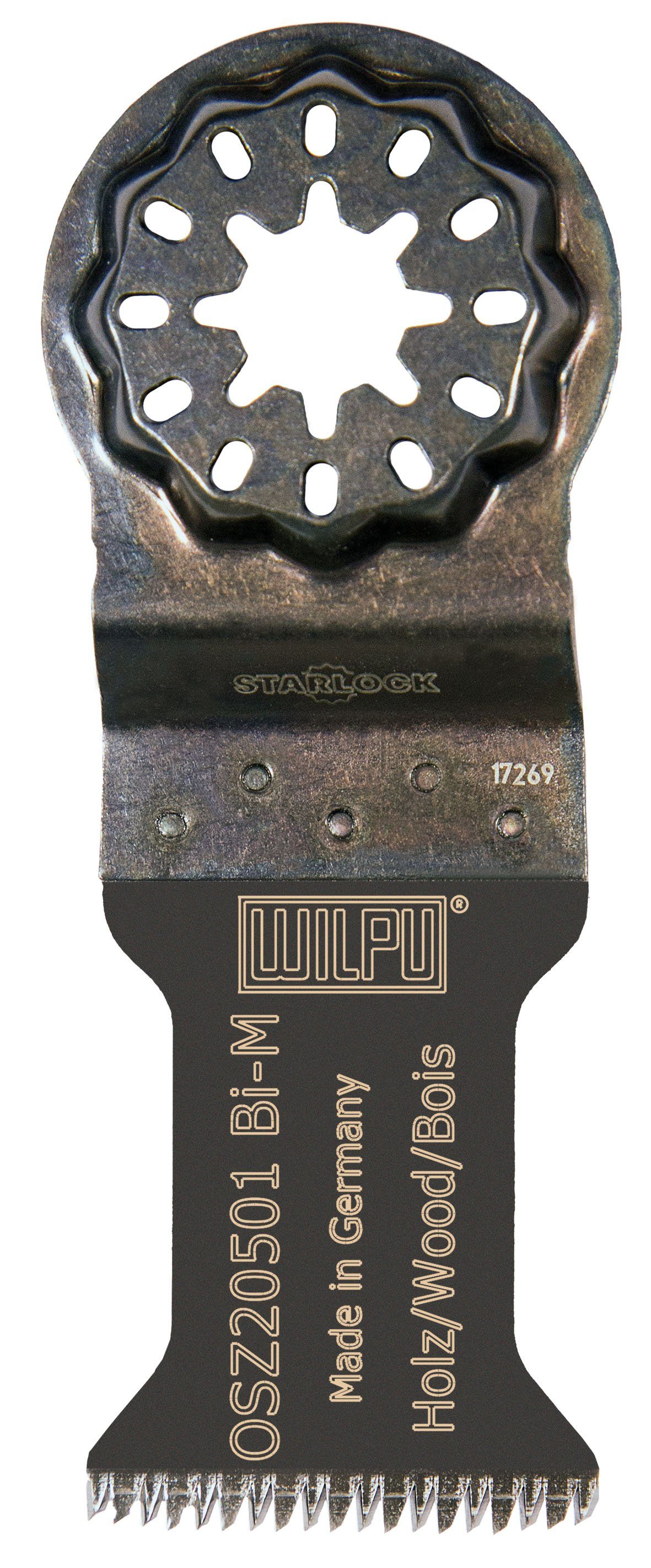 Wilpu St. Bi-Metall Sägeblätter Sägeblatt 50x35mm, 5 Wilpu Oszillierende