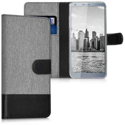 kwmobile Handyhülle Wallet Case für LG G6, Hülle mit Ständer - Handyhülle Kartenfächer