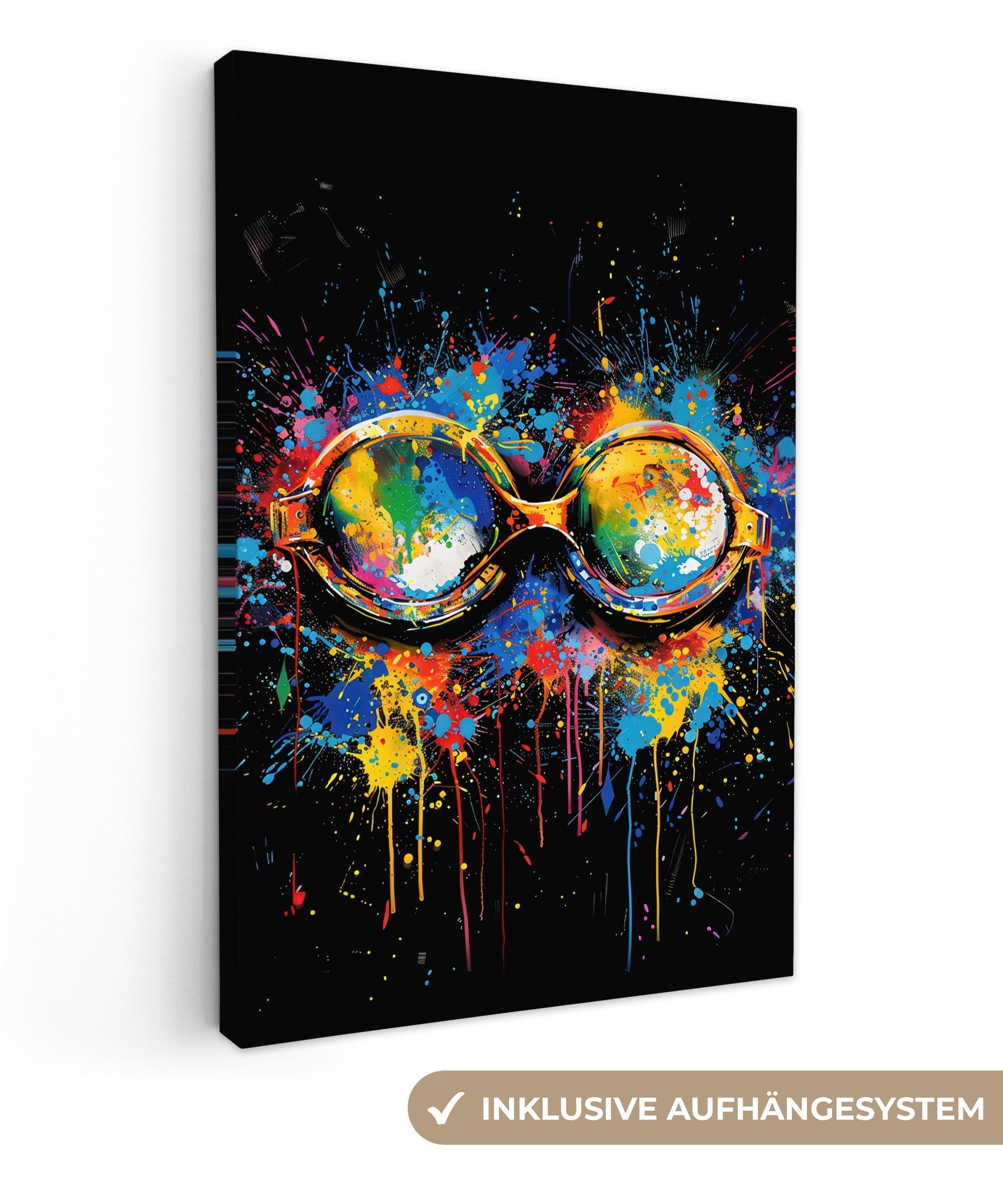 OneMillionCanvasses® Leinwandbild Graffiti - Sport - günstig online kaufen