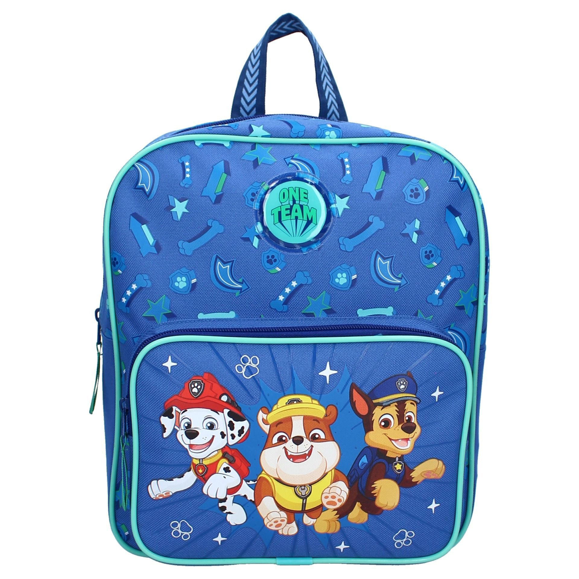 PAW PATROL Kinderrucksack Blauer Kinder Rucksack für Kindergarten und Ausflüge
