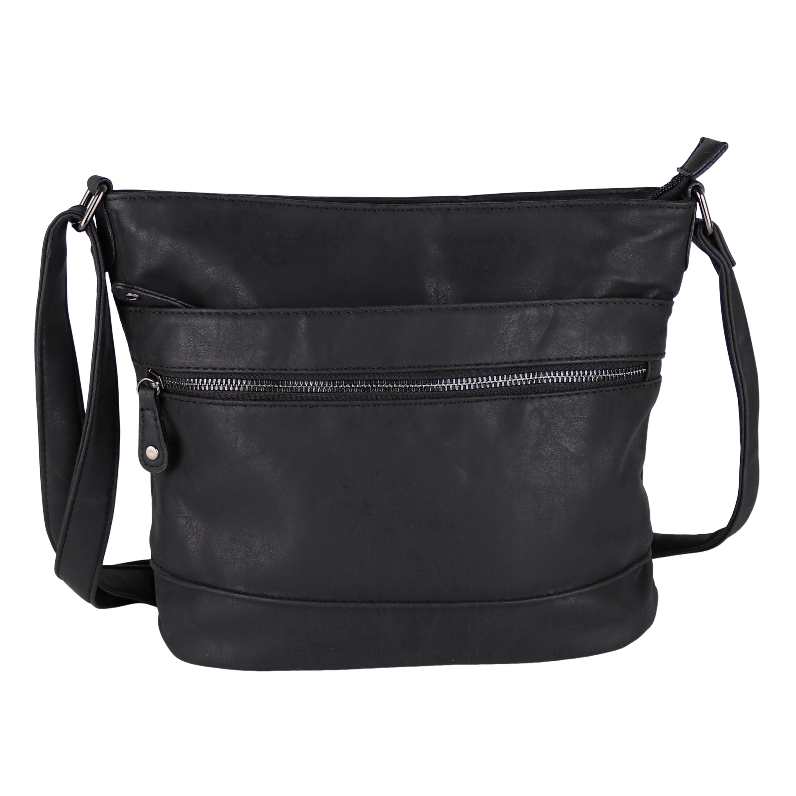 MIRROSI Umhängetasche Damen Crossbody Bag, 32x23x11cm Mittelgroß (verstellbaren Schulterriemen), Mittelgroße Tasche, Schultertasche für jeden Anlass