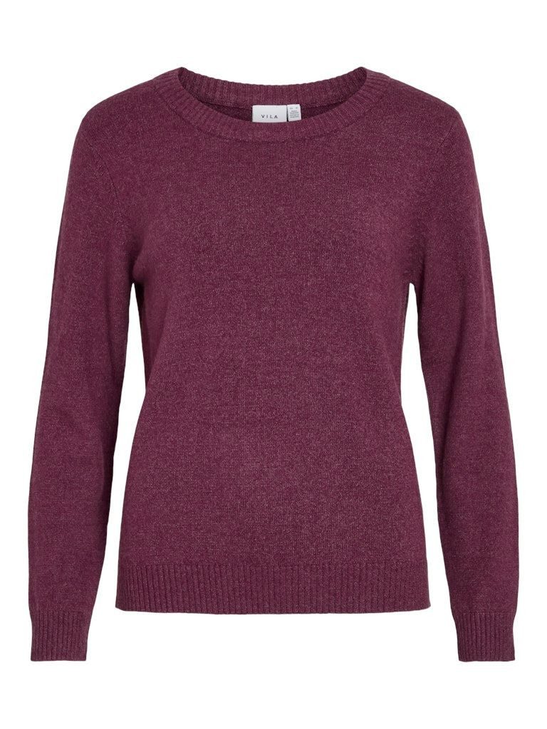 Vila Rundhalspullover VIRIL O-NECK günstig online kaufen