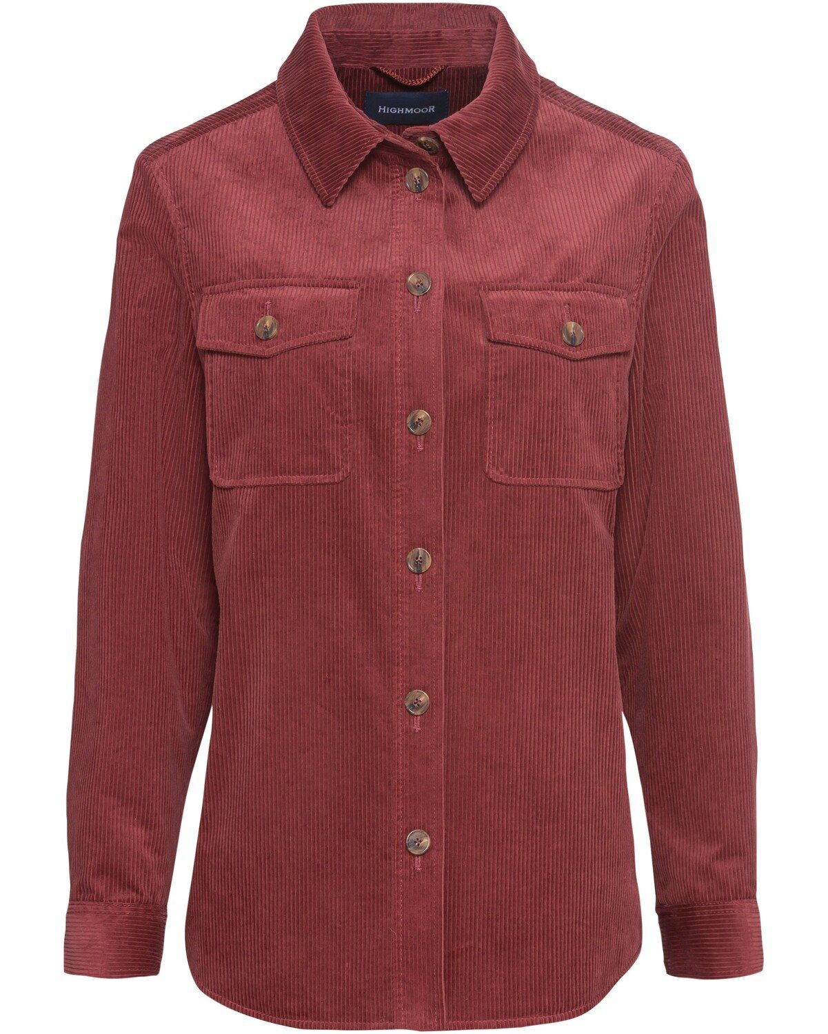 Highmoor Hemdjacke Overshirt aus Cord