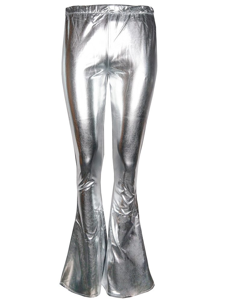 Orlob Kostüm Schlaghose Damen silber günstig online kaufen