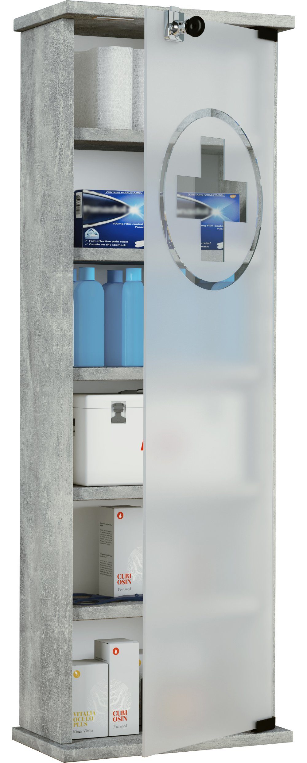 VCM Medizinschrank Wand Hänge Medizinschrank Arzneischrank Omal günstig online kaufen