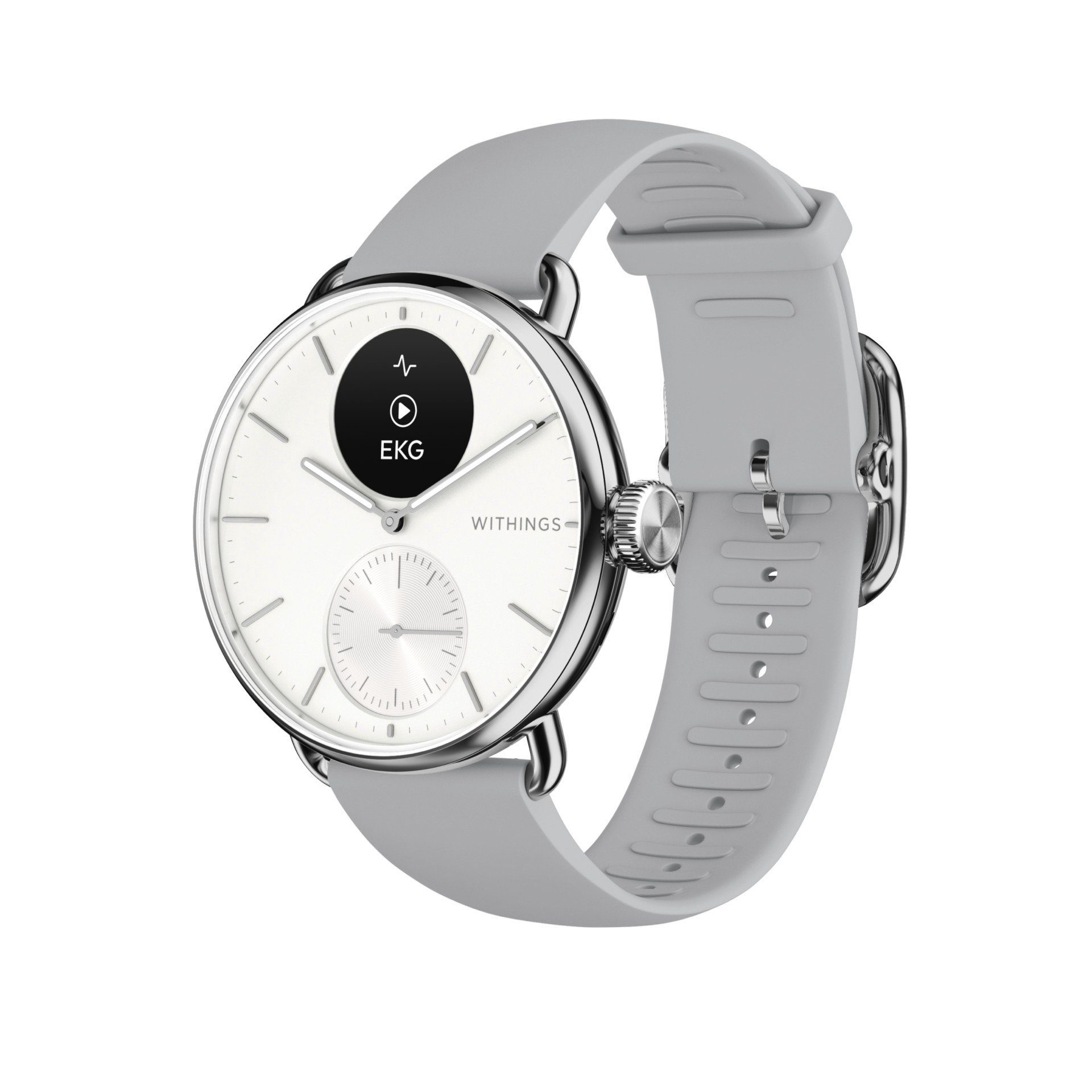 Withings ScanWatch 2 (38 mm) Smartwatch (1,6 cm/0,63 Zoll)