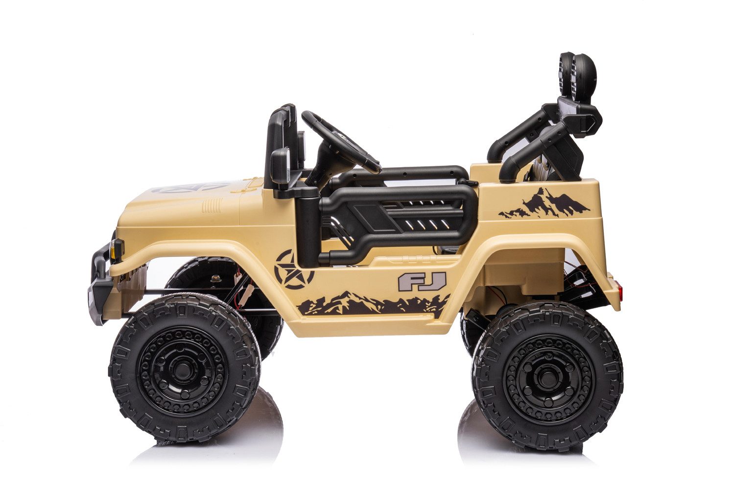Smarty Elektro-Kinderauto Elektro Kinderauto TOYOTA FJ mit Lizenz Allrad 4x25W