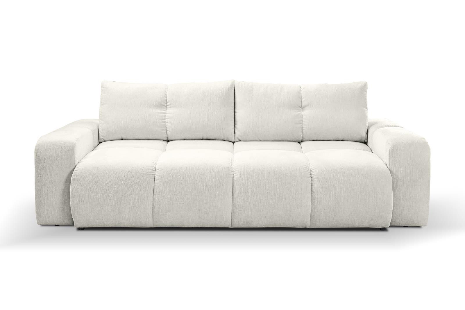 Compleo Schlafsofa bubble, Breite: 259 cm, Elegant design, Designersofa MOSSA