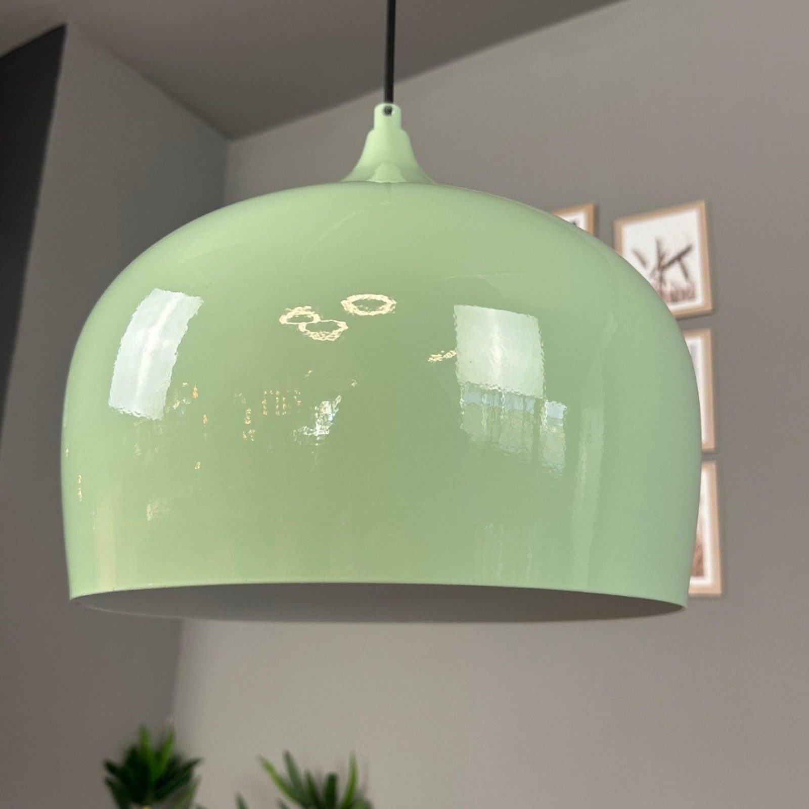 Bamyum Pendelleuchte Bamyum Pendelleuchte Vintage I Kreis I Metall Ø30 cm Lampe, ohne Leuchtmittel