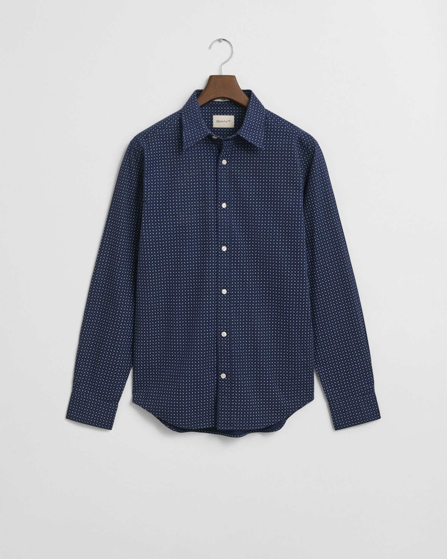 Gant Langarmhemd Regular-Fit Micro Print Hemd