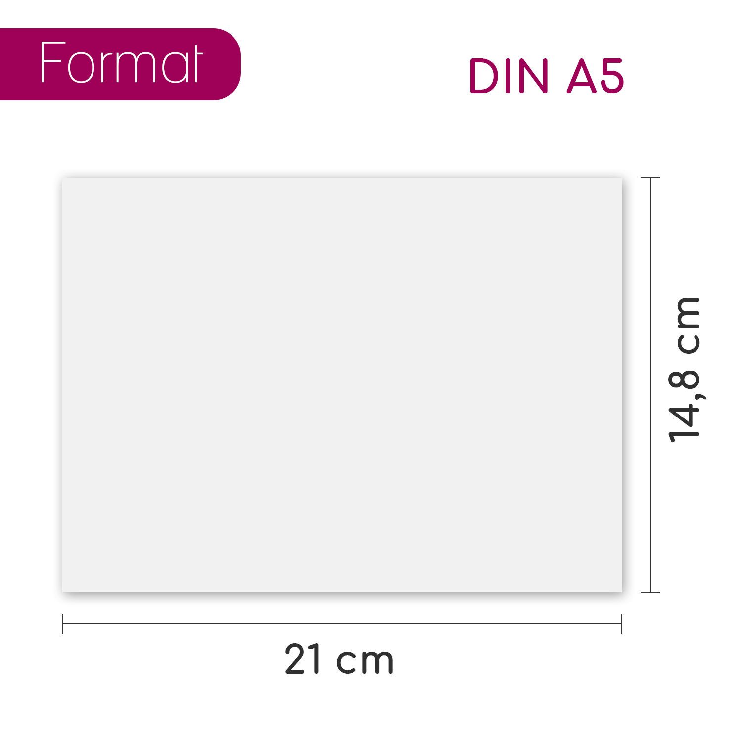 younikat Drucker- und Kopierpapier younikat DIN A5 Papier I 120 g/m² I 250 Blatt in weiß I dv1550