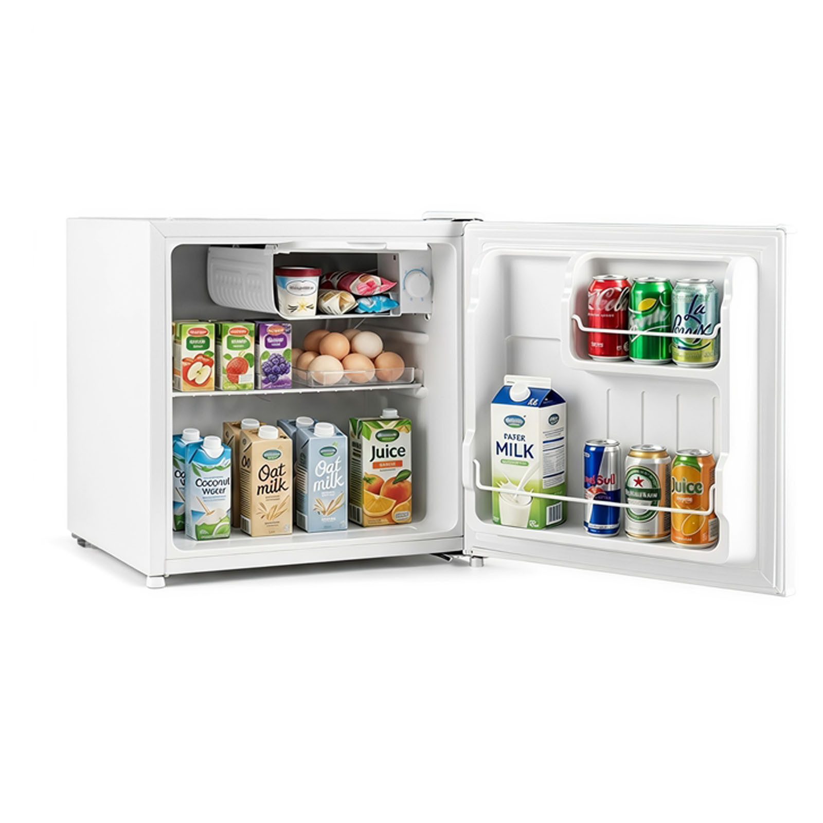 COSTWAY Getränkekühlschrank FP11186DE-WH/BC-50, 48 cm hoch, 47 cm breit, 47L