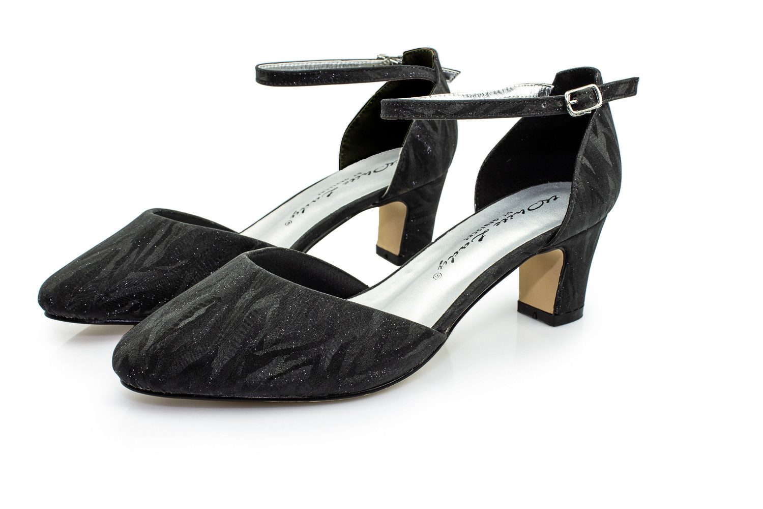 White Lady 700 brillant Glitter - Riemchen Pumps Slingpumps günstig online kaufen