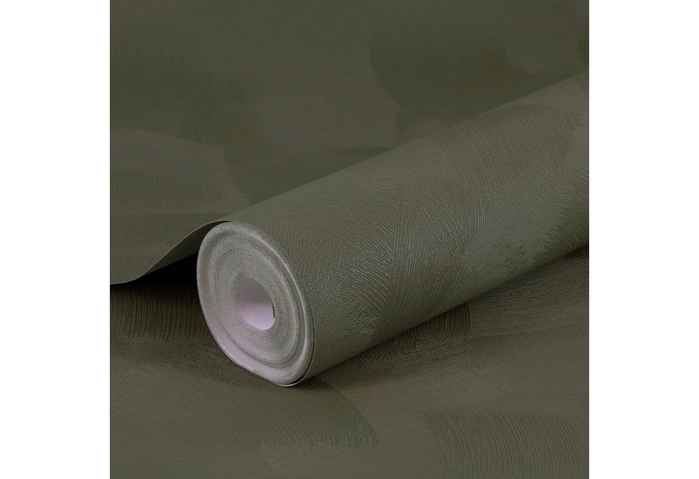 WOW Vliestapete »Grundputz Khaki Grün«, FSC® zertifiziert, mit lebhaftem Druck, 10 Meter Länge-kaufen