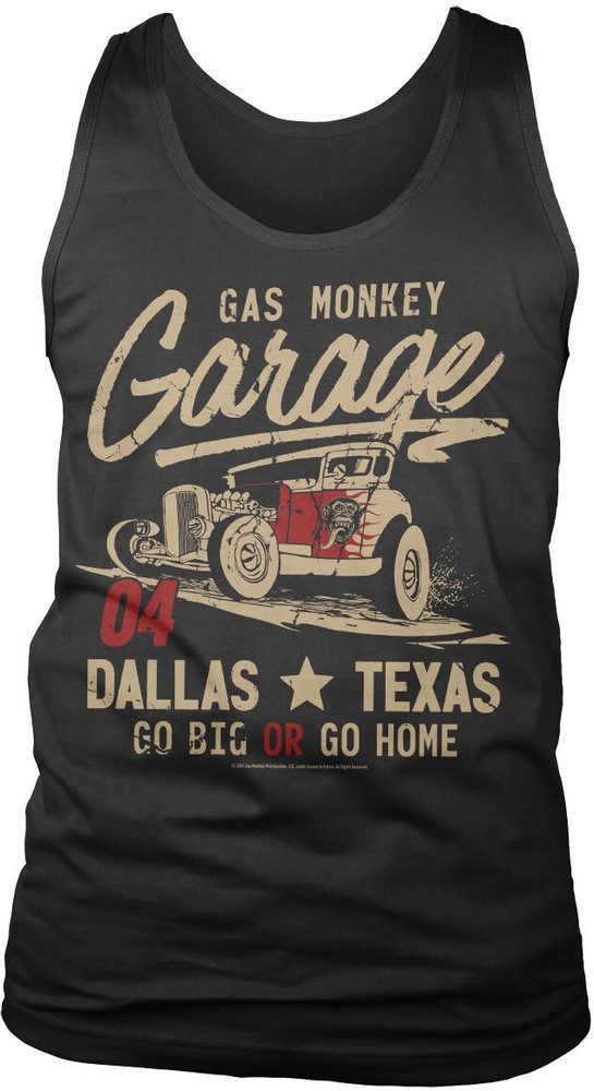 Gas Monkey Garage T-Shirt GmgGo Big Or Go Home Tank Top