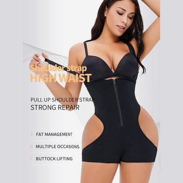 AUKUU Shaping-Body Butt Butt Lifter PLUS SIZE Hohe Taille Bauchstraffung Hüftstraffung Unterhose D096B