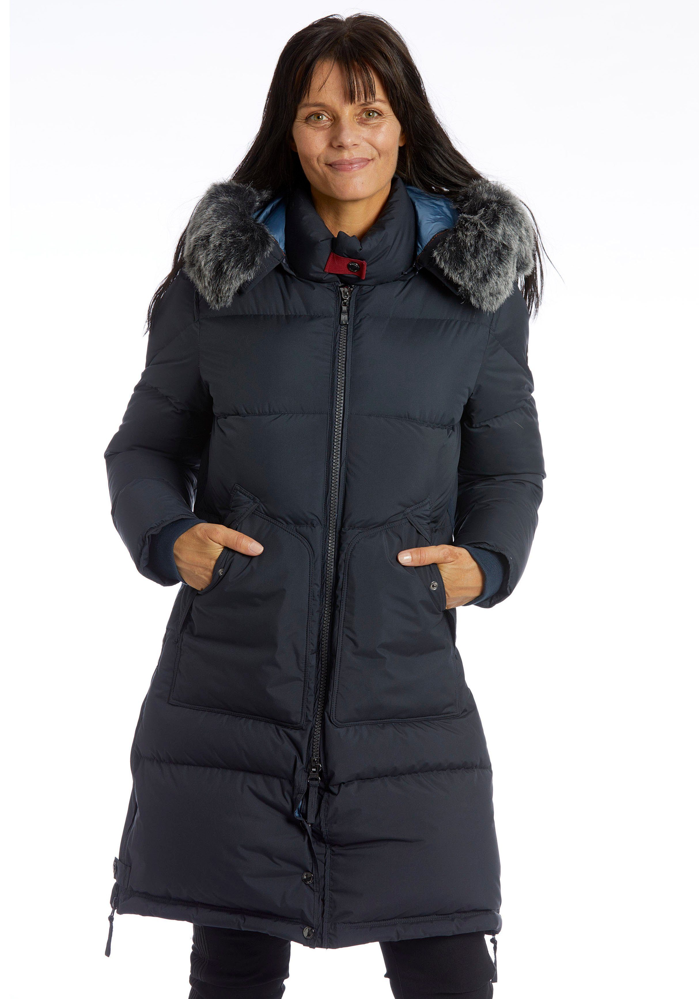 DANWEAR Black Label Daunenjacke im Basic Style mit kontrastfarbenem Riegel am Kragen online kaufen | OTTO DANWEAR Black Label Daunenjacke im Basic Style mit kontrastfarbenem Riegel am Kragen online kaufen | OTTO