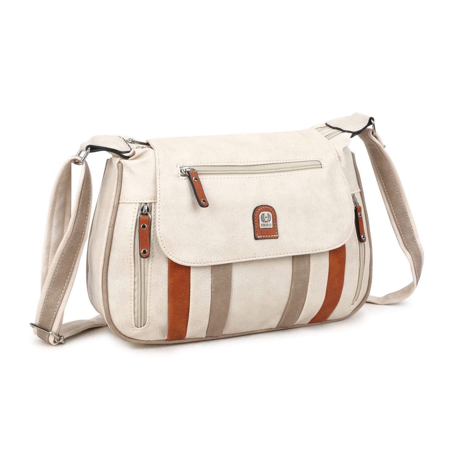 ITALYSHOP24 Schultertasche Damen Tasche Vintage Shopper Umhängetasche Cross günstig online kaufen
